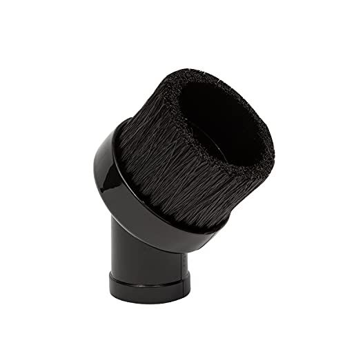 Shop-Vac 9061500 Round Brush Nozzle, Plastic Construction, Black in Color, 1-1/4 Inch Diameter Sleeve, (1-Pack) Shop-Vac