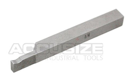 Accusize Industrial Tools 1/4'' 8 Pc H.S.S. Tool Bit Set, Pre-Ground for Turning and Facing Work, 2662-2001 Accusize Industrial Tools