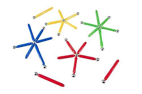Cra-Z-Art Magtastix Balls & Rods Building Kit for 72 months to 1188 months, (45 Piece) (Package may vary) Cra-Z-Art