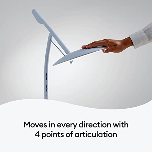 Cricut Bright 360 Floor Lamp with Digital Design Files Bundle - Adjustable Brightness and Pivoting Light, Ultimate LED Craft Lighting That Evenly Cricut