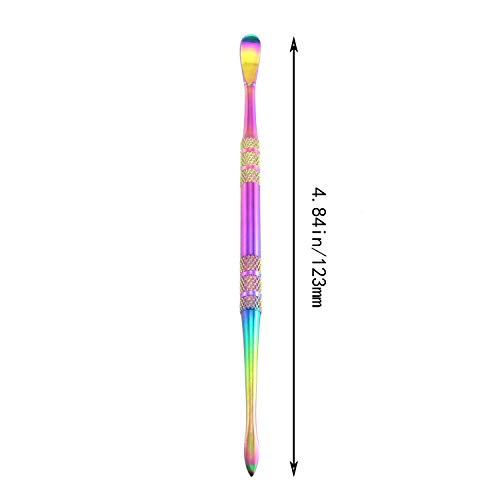 Maxmoral Rainbow Wax Carving Tool Stainless Steel Sculpting Modeling Tool