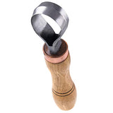 STAMESKY Wood Carving Scorp Knife | Round Carving Tool for Spoons, Bowls, and Cups | Spoon Bowl Carving Tools | Wood Carving for Beginners | Oak Wood STAMESKY