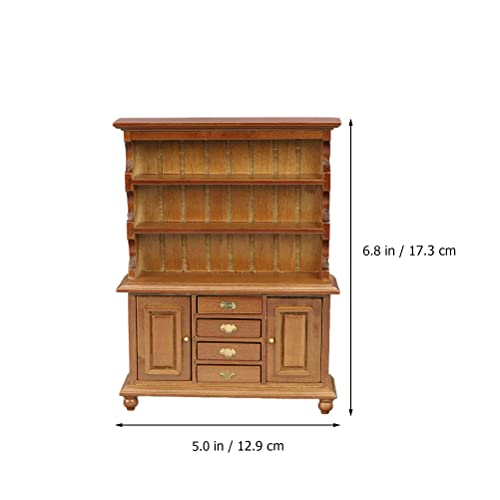 Cabilock Old Cabinet Model Wooden Furniture Mini Furniture Model Toy Japanese Decor Home Goods Home Decor Miniture Decoration Wood Decor Wood Cabilock