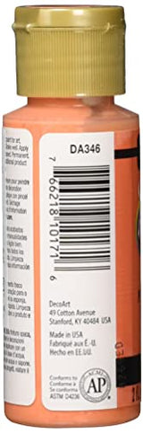 DecoArt 2 Ounce, Coral Americana Craft Paint, Orange DecoArt