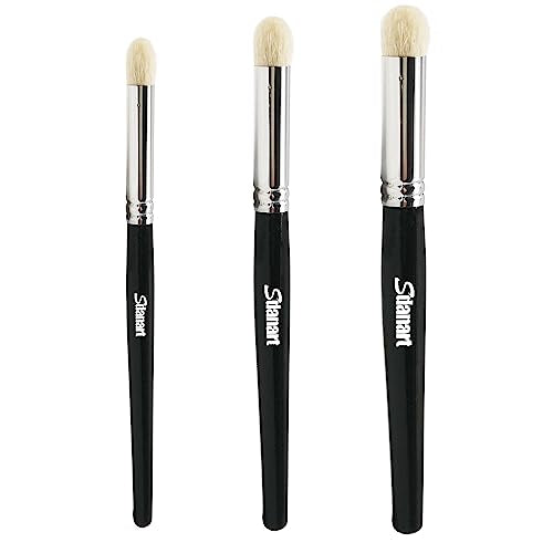 Sdanart Drybrush Set Hobby Drybrush Paint Brush,Detail Paint Brush Set,3 pcs Professional Art and Advanced Acrylic Paint Brushes for Sdanart