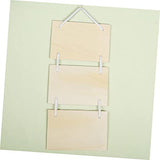 MAGICLULU 3pcs Drawing Board Unfinished Wooden Board Graffiti Wood Sign Engraving Wooden Plaques DIY Wood Pallet Sign DIY Banner Kids Handmade MAGICLULU