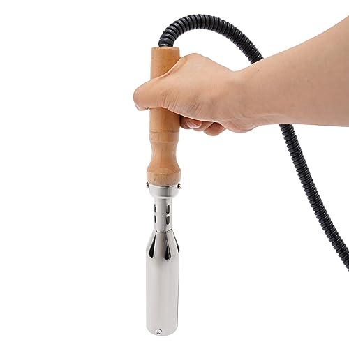 VPABES 300W Electric Branding Iron for Wood and Leather Crafts with Adjustable Digital Temperature VPABES