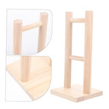 SUPVOX Headphone Stand Wooden Headset Holder Wooden Earphone Headphones Stand for Desk Headset Storage Rack Headset Holder Stand Desk Earphone Stand SUPVOX