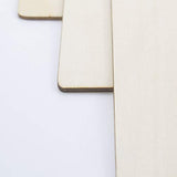 Samanter 3Pack Blank Wood Sign for Craft Unfinished Hanging Wooden Board with Hole DIY Door Wall Decor Holiday Decoration Samanter
