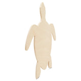 Turtle Wood Cutout 10 x 12 inches, Pack of 2 Wood Crafts Unfinished Sea Animal Cutout, Wooden Shapes for Crafts/Decor, by Woodpeckers Woodpeckers