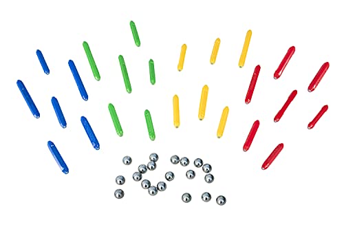 Cra-Z-Art Magtastix Balls & Rods Building Kit for 72 months to 1188 months, (45 Piece) (Package may vary) Cra-Z-Art