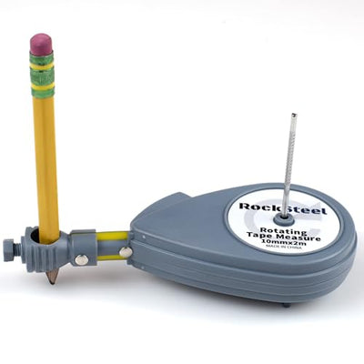 Roto Tape Compass | Rotating Tape Measure Beam Compass Alternative Circle Drawing Tool to Draw Arcs (Not 2 inches Short!)