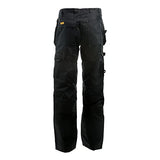 DEWALT Protradesman Men's Loose Fit, Holster Pocket, Cottonpoly Stretch Work Pants Black W36/L31 DEWALT