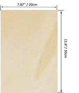 Basswood Sheets Unfinished Plywood for Crafts - 5 PCS 1/16 x 8 x 12Inch Thin Wood Sheet for Craft DIY DAMI