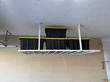 E-Z Garage Storage 4' x 8' Overhead Garage Storage Rack - Heavy Duty Steel, Customizable, Versatile, Easy Installation E-Z Garage Storage