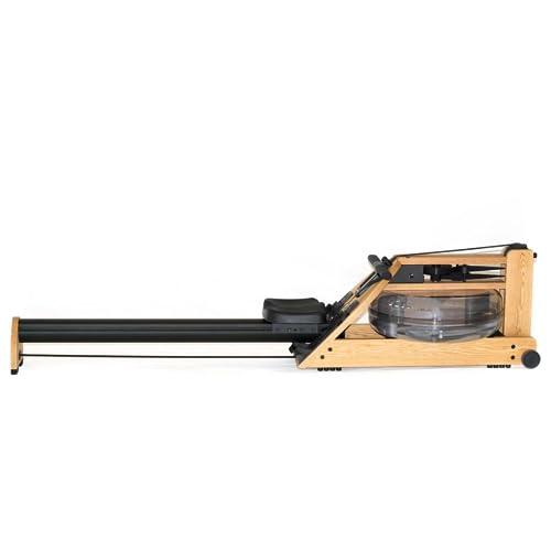 WaterRower A1 Oak Rowing Machine | USA Made | Original Handcrafted Erg Machine for Home Use & Gym | Best Warranty - WoodArtSupply