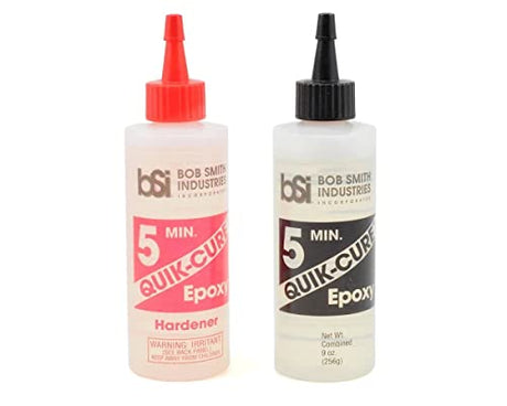 Home & Tools Quik-Cure 5min epoxy 9oz Bob Smith Ind. Model: BSI-202 Home & Tools