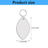 AiDiYGECO sublimation keychain blanks MDF Double Sided Heat Transfer Football sublimation keychains blanks bulk 40 pack (ball) AiDiYGECO