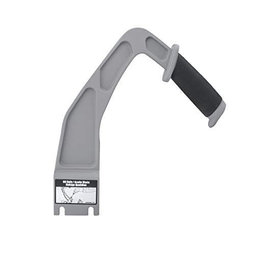 NuMax SFL618 Pneumatic 3-in-1 15.5-Gauge and 16-Gauge 2" Flooring Nailer / Stapler with Flooring Mallet and Interchangeable Base Plates, Grey NuMax