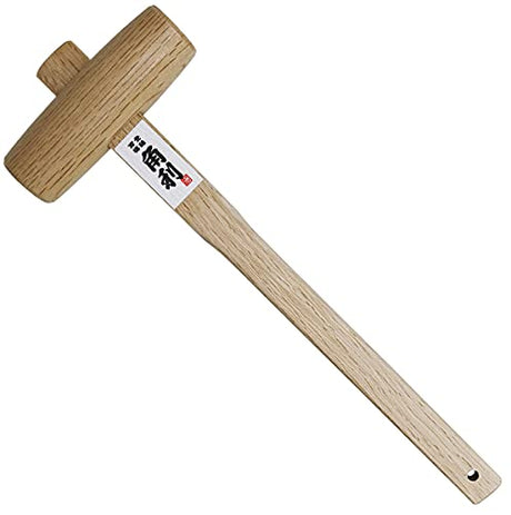 KAKURI Wooden Mallet Small for Woodworking 36mm Oak, Japanese Wood Mallet Hammer for Chiseling, Adjusting Japanese Plane, Assembling furniture, Made KAKURI