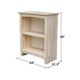International Concepts Shaker Bookcase - 30 in H IC International Concepts