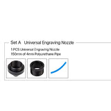Cloudray Compound Engraving Nozzle Set Focus Lens Diameter 18mm with Compound Lens For Laser Engraving Machine Cloudray