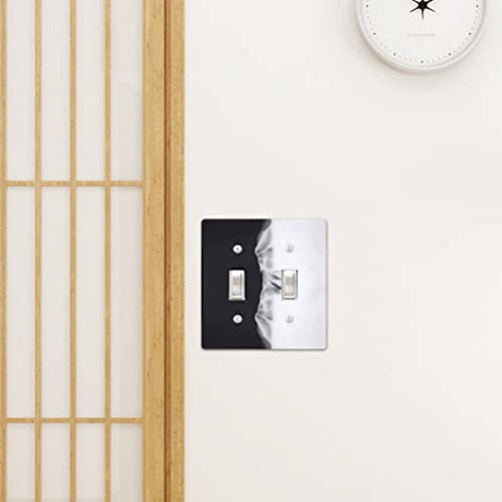 BUYGOO 7Pcs Light Switch Cover Resin Molds, Switch Socket Panel Plaster Mold for Epoxy Resin, Switch Socket Panel Epoxy Molds, Switch Plate Silicone BUYGOO