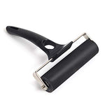 Falling in Art Rubber Roller Brayer for Crafting - Ink Roller Tool for Printmaking, Glue, Block, Wallpaper, Vinyl, Stamping, 4 5/7 Inches Falling in Art