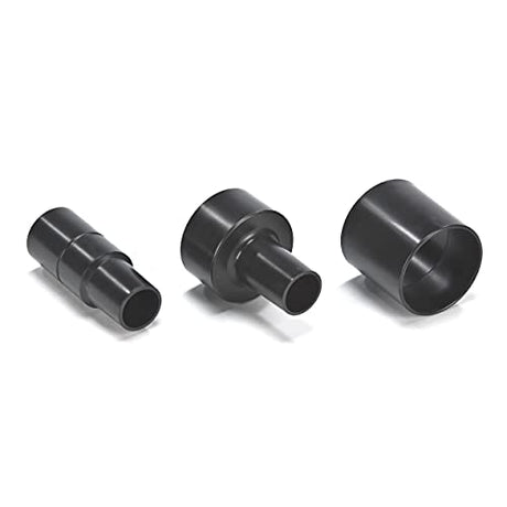 Shop-Vac 8011733 3-Piece Adapter Kit, Poly Pro Plastic Construction, 1 Coupling, 2 Adapters, (1-Set) Shop-Vac