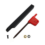 Zouzmin 3/8” 1/2" SRACR1010/1212 H06 Lathe Turning Holders Lathe Turning & Profiling Tool Holder with RCMT0602 Round Carbide Milling Inserts For zouzmin