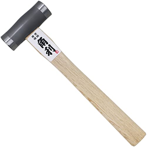 KAKURI Small Hammer Double Face GENNO 6.5 oz, Japanese Carpenter Hammer for Woodworking and Crafts, Heavy Duty Japanese Carbon Steel, Dual Head, Wood KAKURI