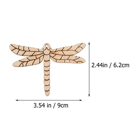 HEALLILY Blank Wooden Ornaments 50 Pcs Unfinished Wood Slices, Christmas Ornaments Wood Kit, Natural Wooden DIY Crafts with Rope for Xmas Holiday HEALLILY