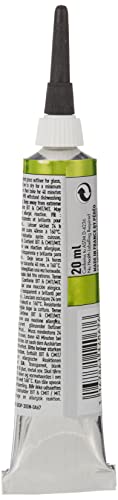 Pebeo Vitrea 160, Glass Paint Outliner, 20 ml Tube - Pearl, 0.68 Fl Oz (Pack of 1) Pebeo