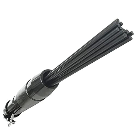 Compact air needle scaler air-powered pneumatic rust paint weld removal tool, pneumatic needle scaler TOOLPEAK