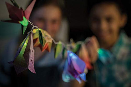 4M Kidzmaker Origami Flower Lights Kit 4M