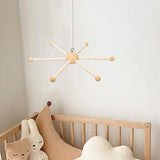 Focalmotors Baby Wooden Mobile Hanger,Mobile kit Crib,Mobile Hanging Frame Bed Toy Decoration DIY Crafts Photography Props Newborn Gift (Style-C) Focalmotors