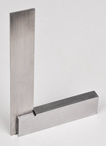 Fowler 52-432-246-0 Machinist Hardened Steel Square Set, 2", 3",4",and 6" Blade Size Fowler
