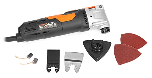 WEN Oscillating Multi-Tool Kit, 3.5A Variable Speed with Accessories and Carrying Case (MT3537) - WoodArtSupply