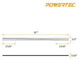 POWERTEC 13 Inch Planer Blades for Ryobi AP1300 Planer, Replacement for 6660664, 290202-000 Planer Knives, Set of 2 (12806V) POWERTEC