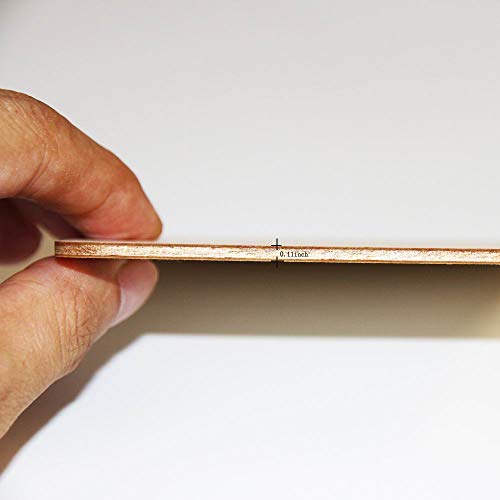 MONKEY SUN 48 Pieces 4 x 4 Inches Unfinished Square Wood Blank Coaster Bulk for Drinks, Painting, Writing, Bar, Kitchen Home Decor, DIY Craft, Party MONKEY SUN