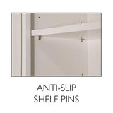 Design House Brookings Unassembled Shaker Wall Kitchen Cabinet, 30x12x12, White Design House