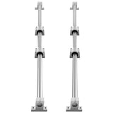 VEVOR Linear Rail Slide 2PCs 20mm x 1200mm Linear Bearing Slide Set with 4Pcs Block Bearings SC20UU+4Pcs Shaft Support Linear Shaft CNC Parts Kits VEVOR