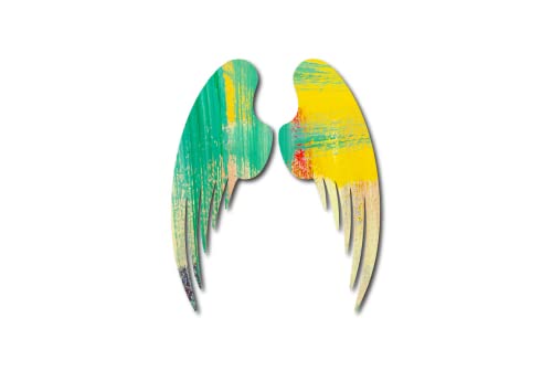 Henrik Unfinished Wood for Crafts - Wooden Angel Wings - Various Size, 1 Pcs, 7 in - WoodArtSupply