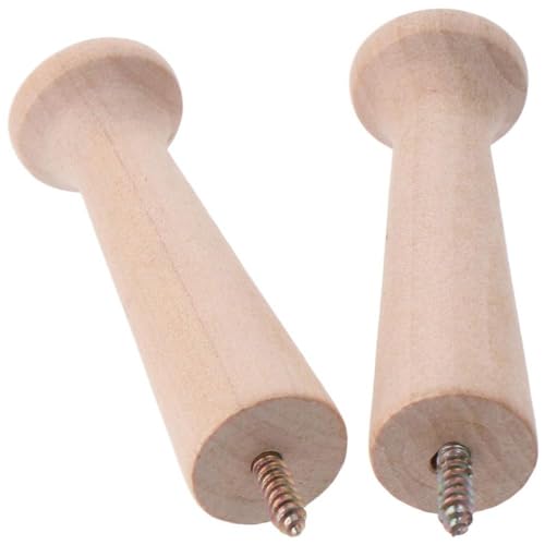 hobbyhub 20PCS Wooden Shaker Peg,Solid Unfinished Wood Shaker Racks for Hanging Coat Hat Bags Towel hobbyhub