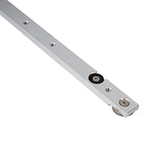 KETIPED Aluminium Alloy Miter Bar Clamping Tool Slider Table Saw Gauge Rod T-Slot Track Bar Rail for Router Tables and Woodworking,300mm-Silver KETIPED