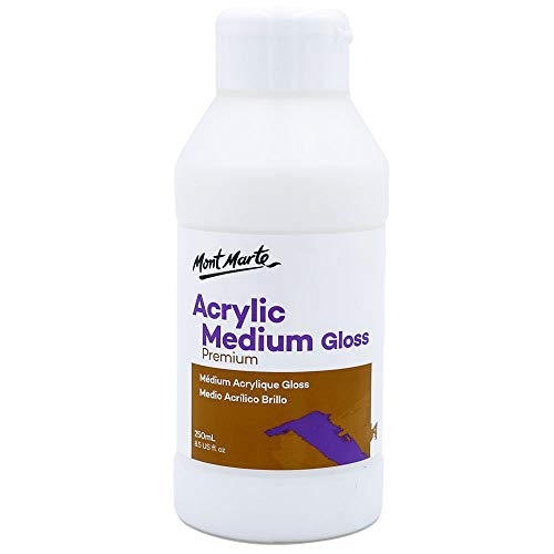 MONT MARTE Acrylic Medium Gloss 8.45oz (250ml)