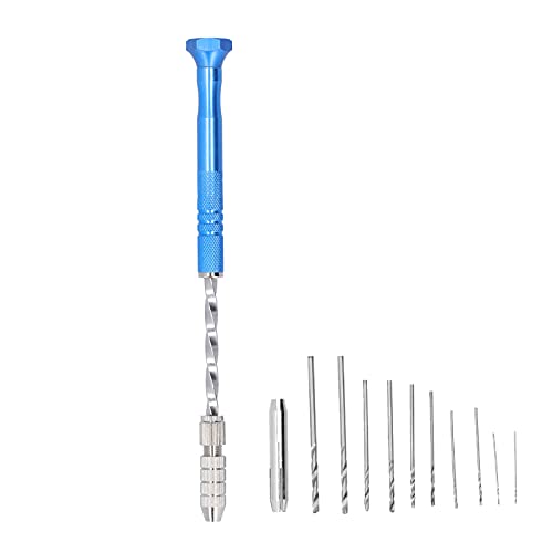Jewelry Drill Bit Resistant Hand Drill with Drill for Woodworking Modeling Tool Making Xiuganpo