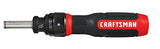 CRAFTSMAN Ratcheting Screwdriver, SpeedDrive, 2” Double Ended Bits Included, Handle Holds Up To 6 Bits (CMHT68129) Craftsman