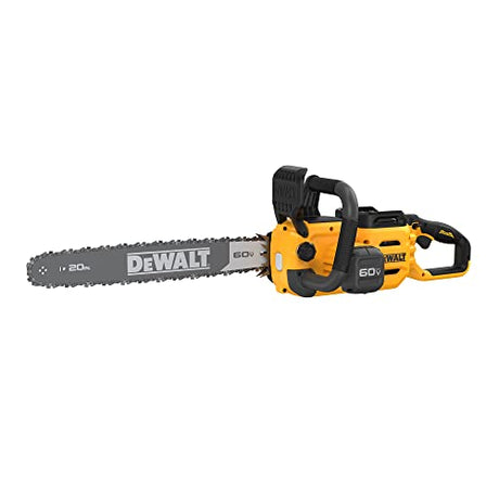 DEWALT 60V MAX Cordless Chainsaw Kit, 20 in., Battery & Charger Included (DCCS677Y1) DEWALT