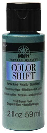 FolkArt Color Shift Acrylic Paint, 2 Ounce, Dragon Flash 2 Fl Oz FolkArt